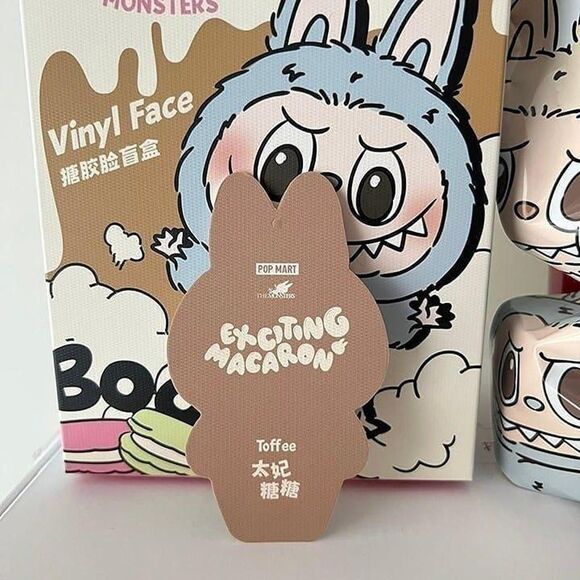 100% Authentic Pop Mart Labubu Macaron - TOFFEE - Picture 6 of 7